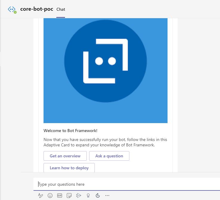 Microsoft Chat Bot 