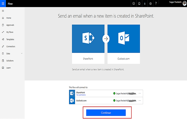 Microsoft Flow - How To Get SharePoint List Item Through Rest API In Microsoft Flow