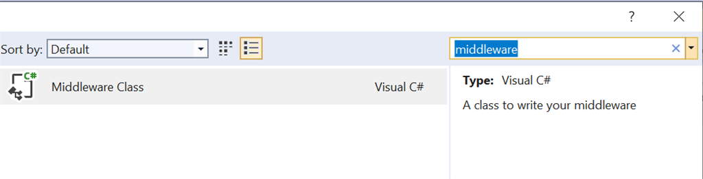 Middleware In .NET Core