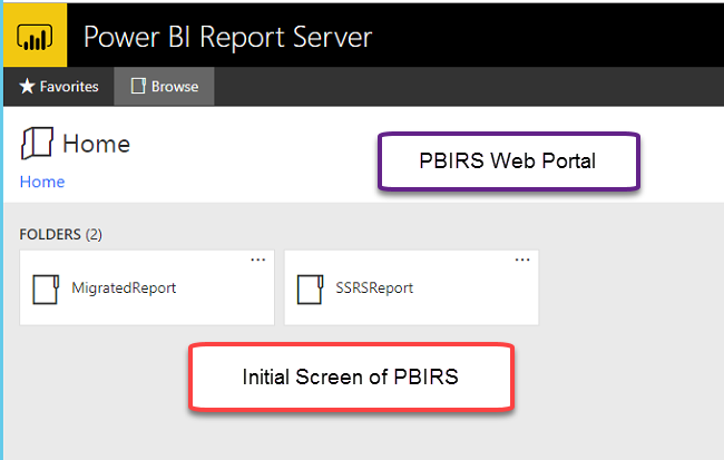 Migrate Existing Native SSRS Reports To Power BI Report Server
