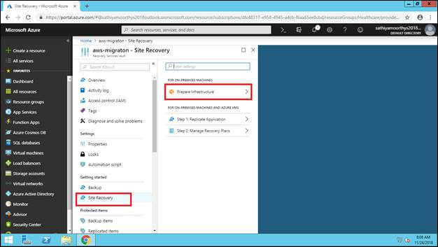 Migration - Install Azure Site Recovery (ASR) Service In AWS