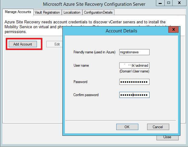 Migration - Install Azure Site Recovery (ASR) Service In AWS