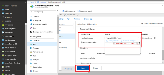 Mock API Response Using Azure API Management