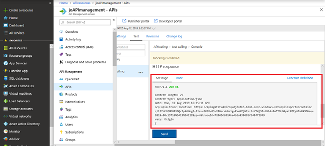 Mock API Response Using Azure API Management