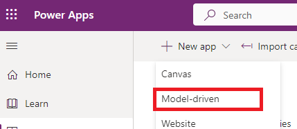 Model-Driven Power Apps Applications