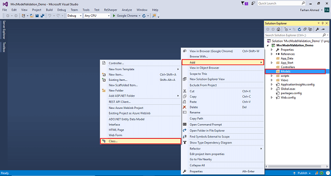 Model Validation In MVC 5