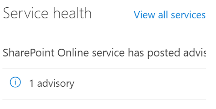 Modern SharePoint Online Admin Center