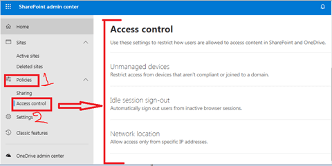 Modern SharePoint Online Admin Center