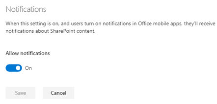 Modern SharePoint Online Admin Center
