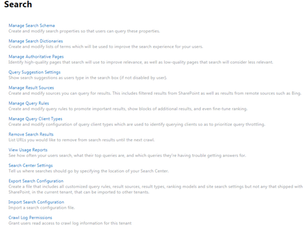 Modern SharePoint Online Admin Center