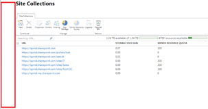 Modern SharePoint Online Admin Center