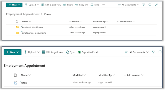 Modern SharePoint Online Document Set