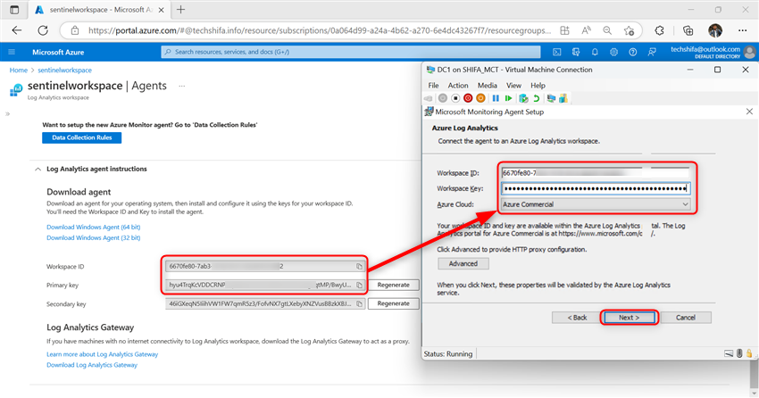 Monitor On-premises Servers & Azure VMs by Using Microsoft Sentinel