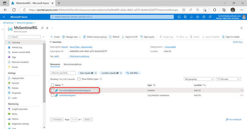 Monitor On-premises Servers & Azure VMs by Using Microsoft Sentinel