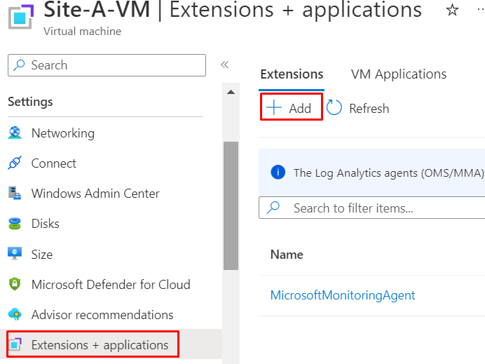 Monitoring VPN Connectivity from Azure Virtual Machine to On-premises Server