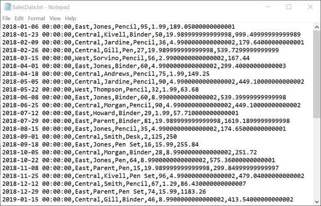Move Data From SQL Server To Flat File Using SSIS