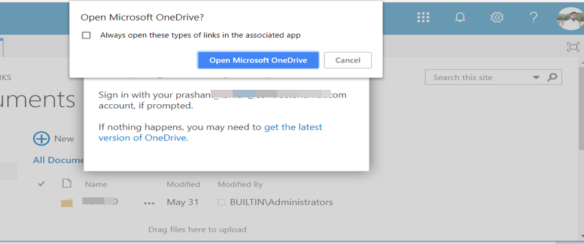 MS Team - Sync SharePoint Files With The OneDrive