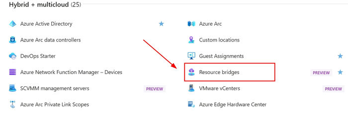 Azure Arc Resource Bridge