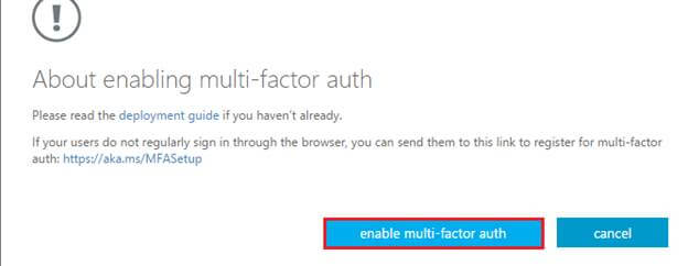 Multi-Factor Authentication (MFA) In Windows Azure AD - Part Three