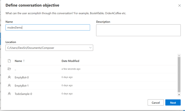 Multiple Dynamic Greeting Messgae Using Bot Framework Composer