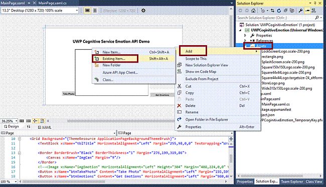 Multiple People Emotions in UWP 