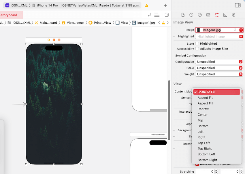 Multiple views and access to XML files with .NET for iOS
