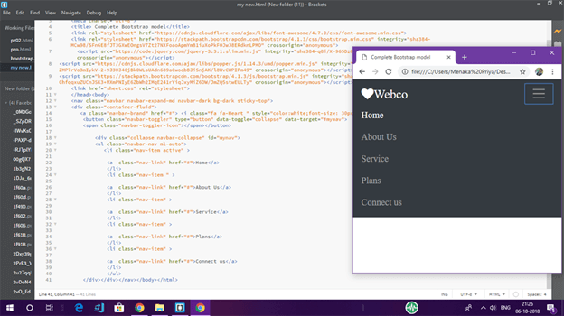 Create Nav Bar and Carousel Slider In Bootstrap