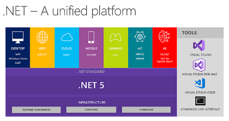 .net framework 4.8 c# language version 8