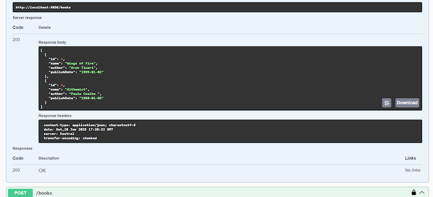 .Net 9 Web API Minimal API with Entity Framework