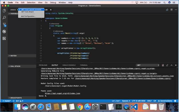 .NET Core Console Applications On Mac OS X, Ubuntu 14.04 And Windows 10 ...