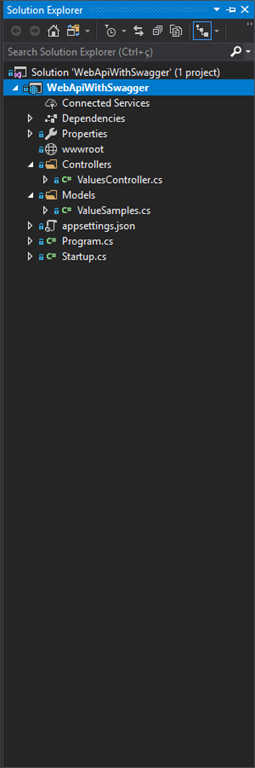 .NET Core Rest API with Swagger