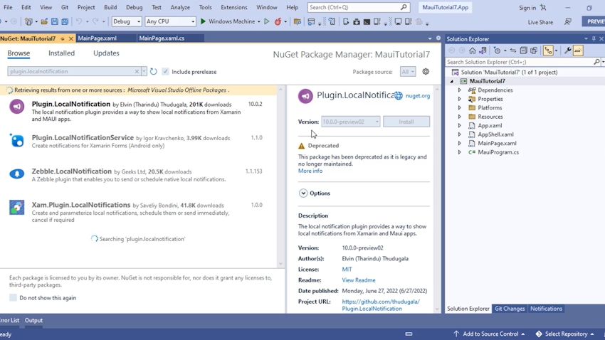 NuGet Manager