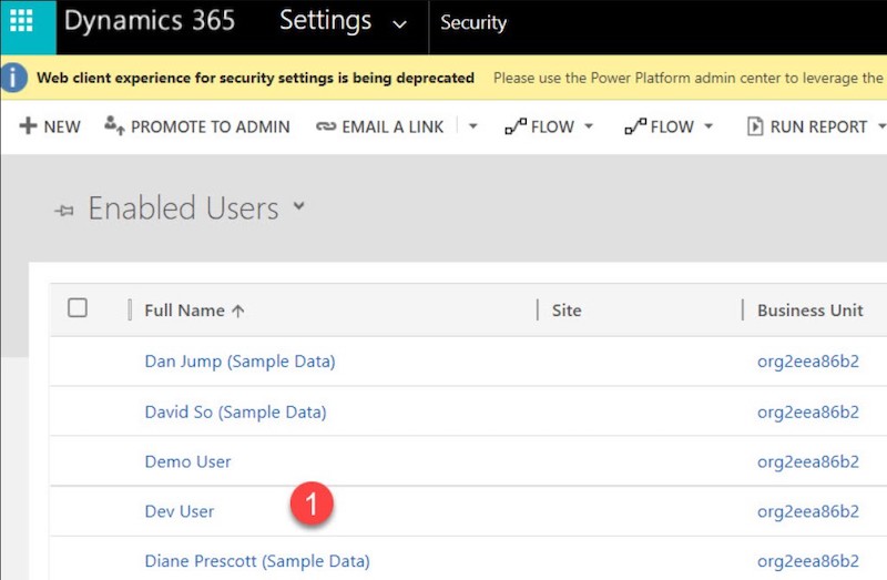 Add new user in Dynamics 365 CE