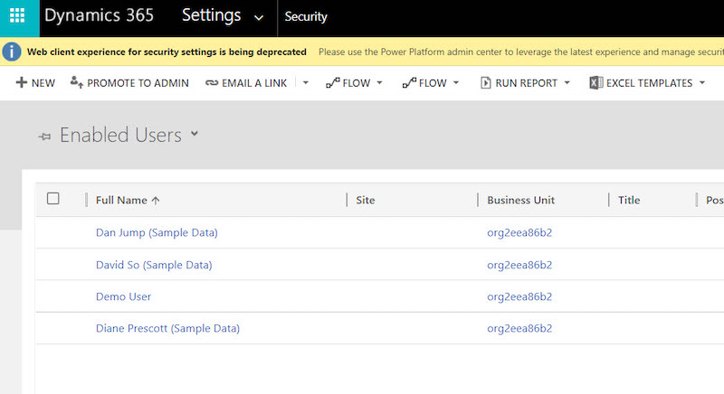 Add new user in Dynamics 365 CE