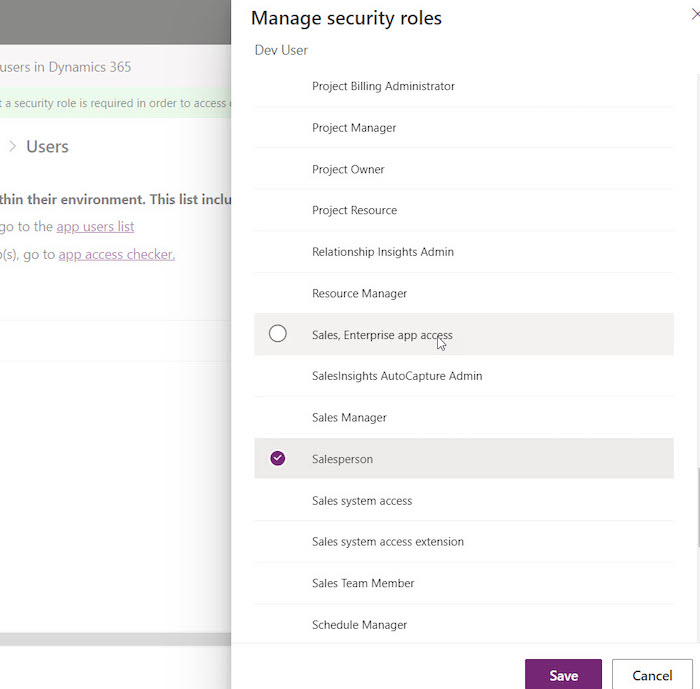 Add new user in Dynamics 365 CE