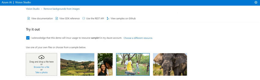 Remove backgrounds from images