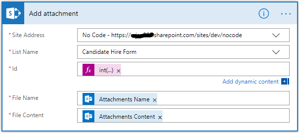 How To Attach Email Attachments To Existing List Item