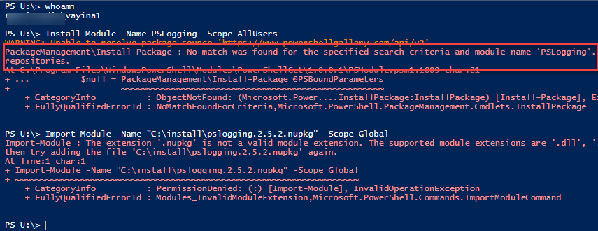 No Match Was Found For The Specified Search Criteria And Module Name