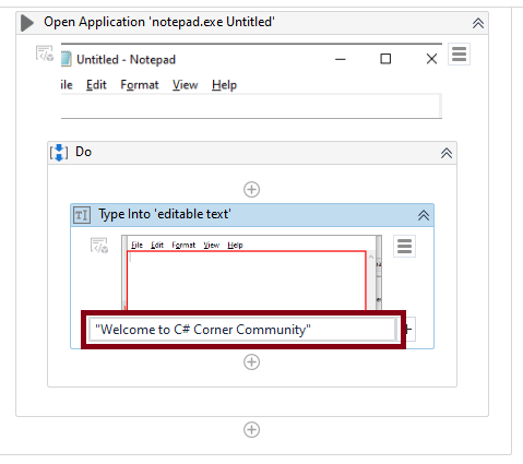 Notepad Automation Using UiPath Studio