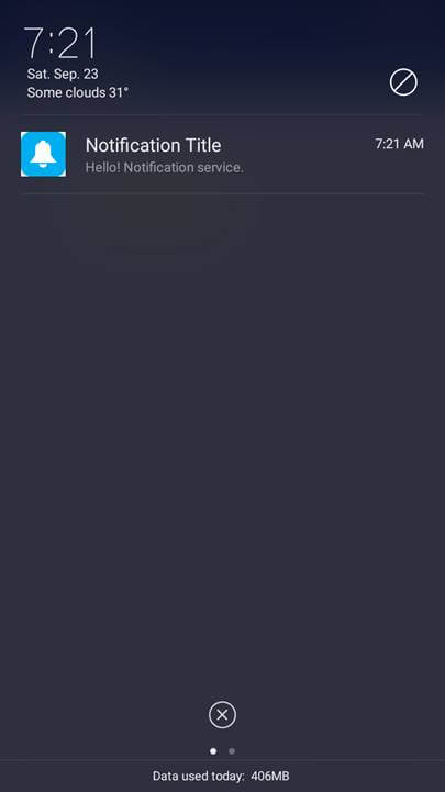 Notification Alert Android App Using Android Studio