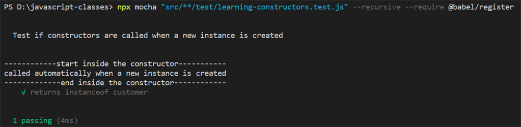 Object Oriented Programming JavaScript - ES6