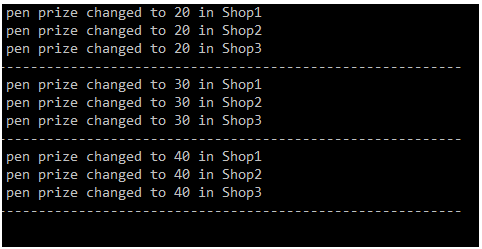 Observer Design Pattern explained with a C# Sample