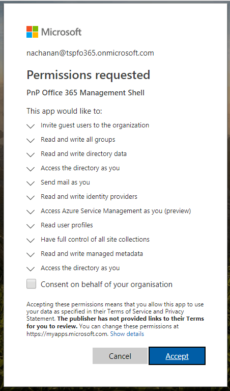 Office 365 CLI Overview