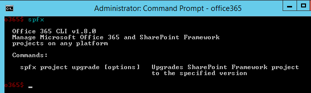 Office 365 CLI Overview