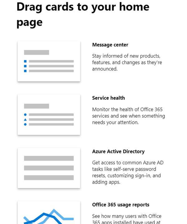 Office 365 New Admin Center Preview