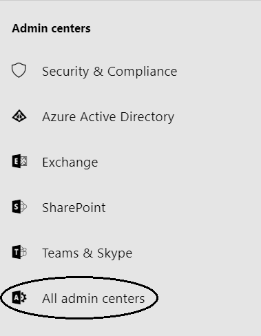 Office 365 New Admin Center Preview