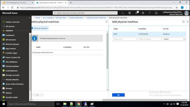 On-Premises Disaster Recovery Set Up In Azure Cloud Using Azure Site Recovery