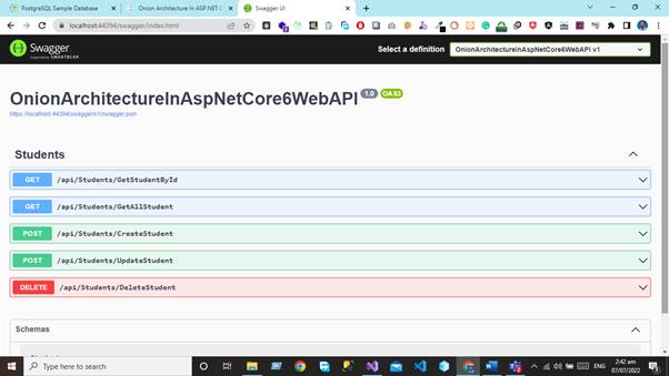 Onion Architecture In ASP.NET Core 6 Web API