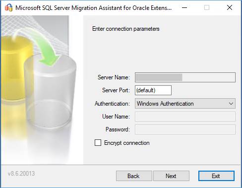 Oracle Database Server To Microsoft SQL Database Server Migration