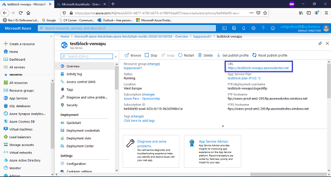Overview Of Blockchain And Azure Blockchain Workbench